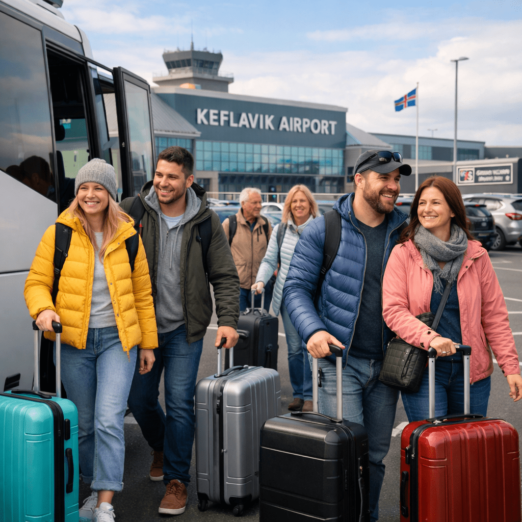 Bus Aéroport de Keflavik – Reykjavík