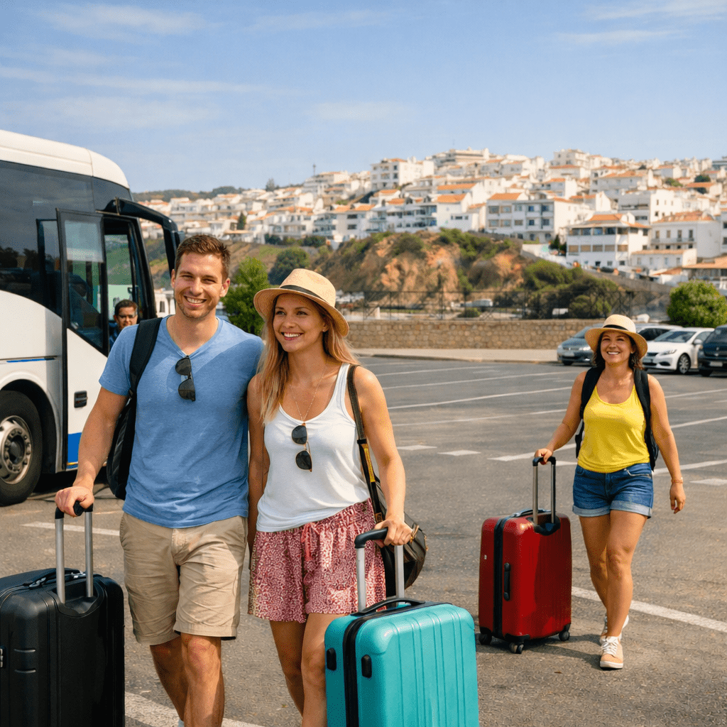 Bus Aéroport de Faro – Albufeira <font size="2">(porte à porte)</font>