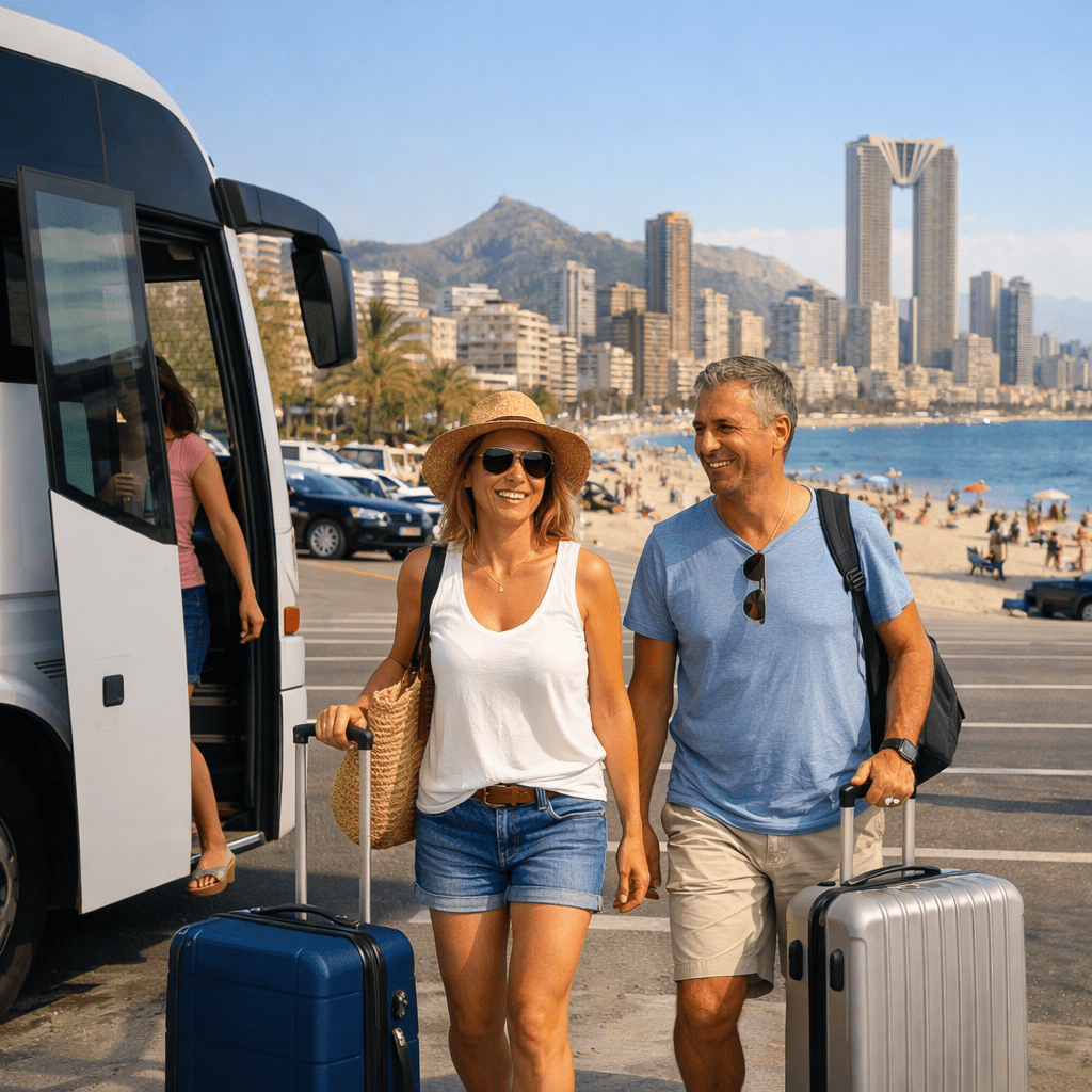Bus Aéroport d’Alicante – La Cala de Finestrat <font size="2">(porte-à-porte)</font>