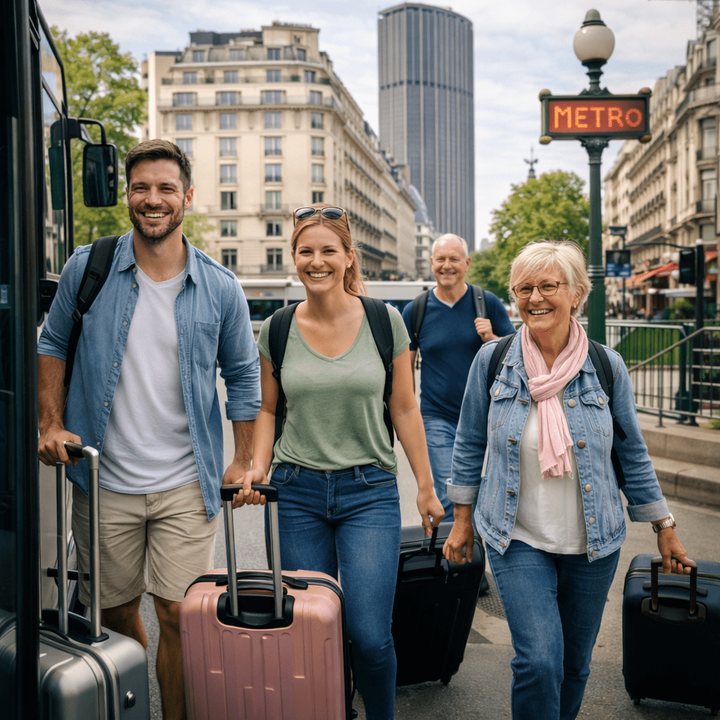 Bus Lotnisko Orly – Paryz <font size="2">Centrum Montparnasse</font>