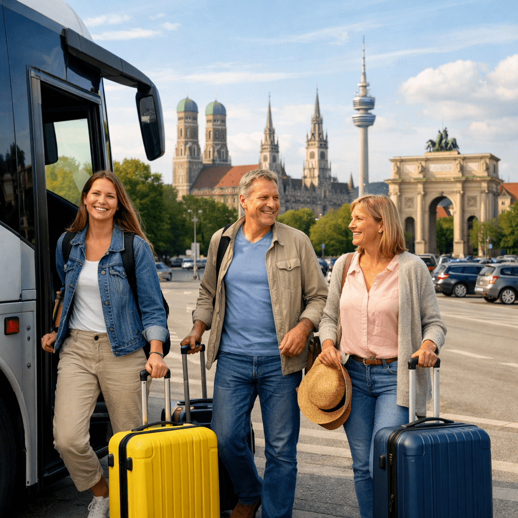 Bus Aeropuerto de Munich – Munich <font size="2">centro</font>
