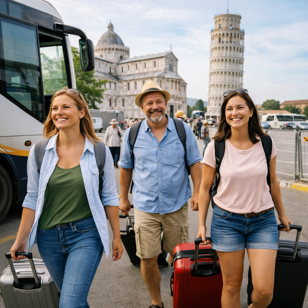 Shuttle Pisa Airport – Pisa <font size="2">centre</font>