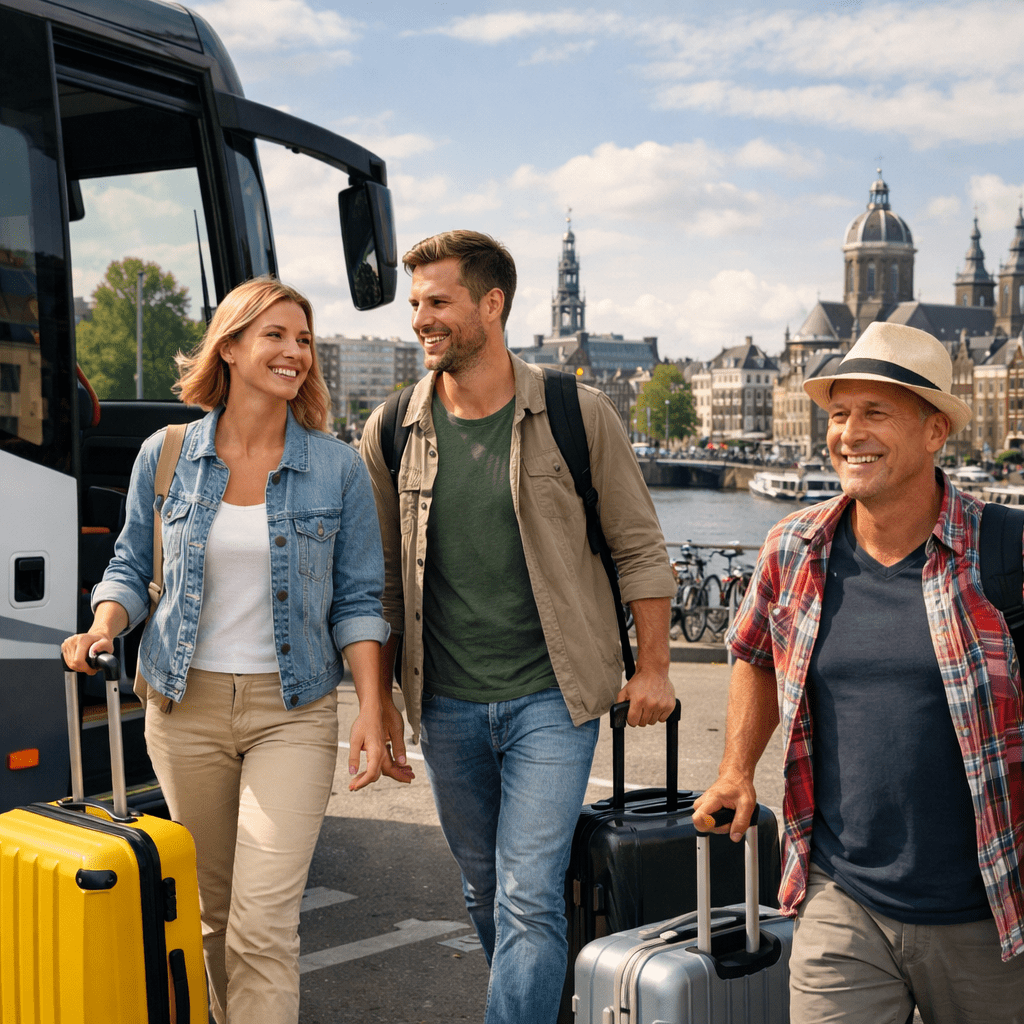 Bus Schiphol Airport – Amsterdam